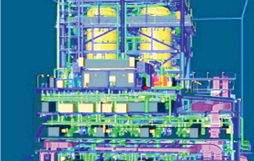 3D PDMS for LNG